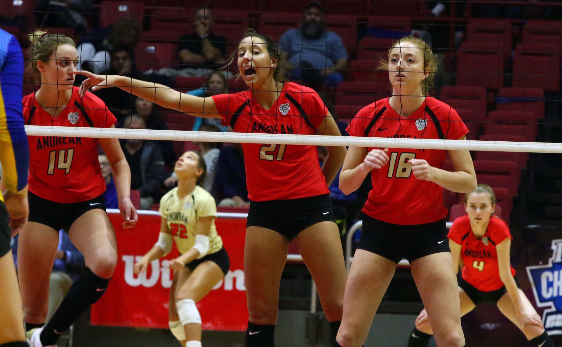 Gallery: Volleyball Class 2A State Finals - Andrean vs. Christian Academy of Indiana